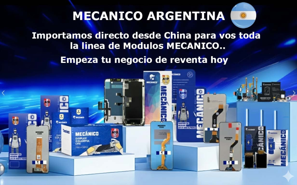 Módulos de celulares MECANICO mayorista Argentina pantallas iPhone Samsung
